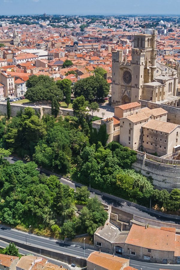 aerial-top-view-of-beziers-town-architecture-and-cathedral-from-above-south-france